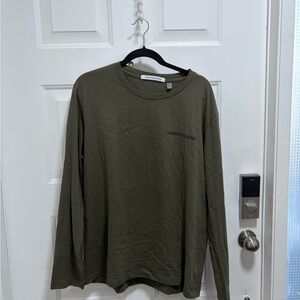 Calvin Klein Jeans Olive Long Sleeve Tee